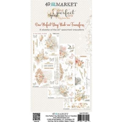 49 and Market One Perfect Day - Rub-On Transfer